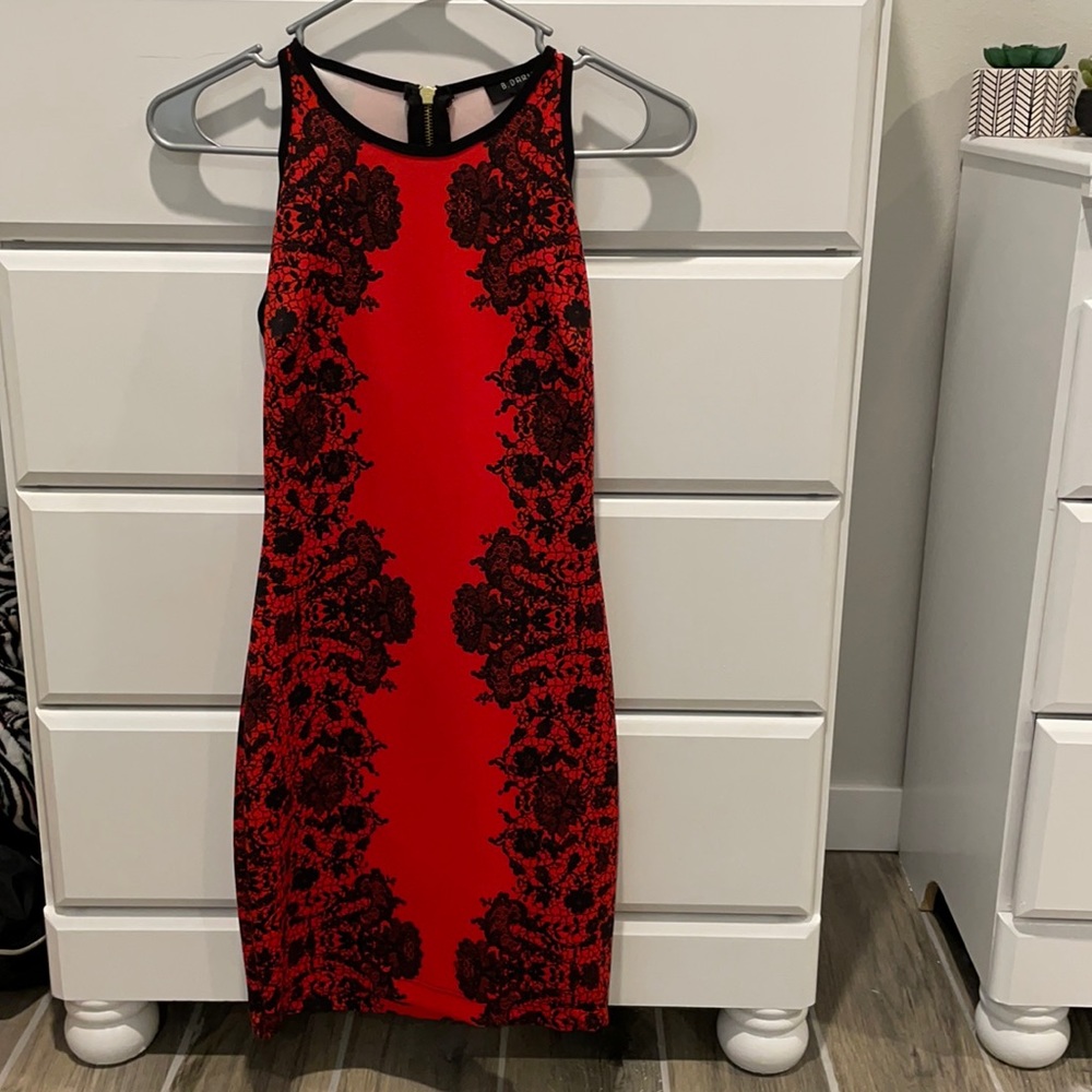 Red dress